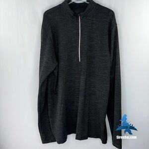 1199 lululemon Metal Vent Tech Midnight Half-Zip – XL – Black/Grey